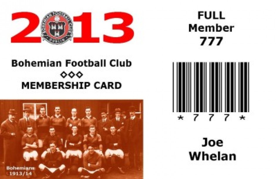 2013 Membership card for website