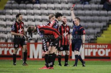 Anto Murphy sees red