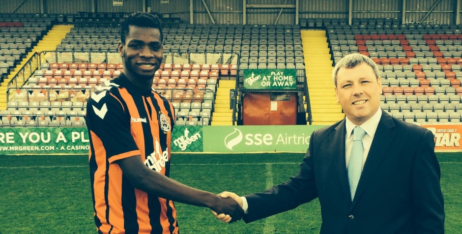 Izzy Akinade and Keith Long