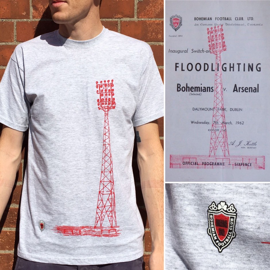 Floodlight t-shirt by Neil Moran