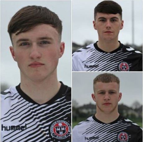 Daniel Grant, Ryan Graydon and Dylan Thornton