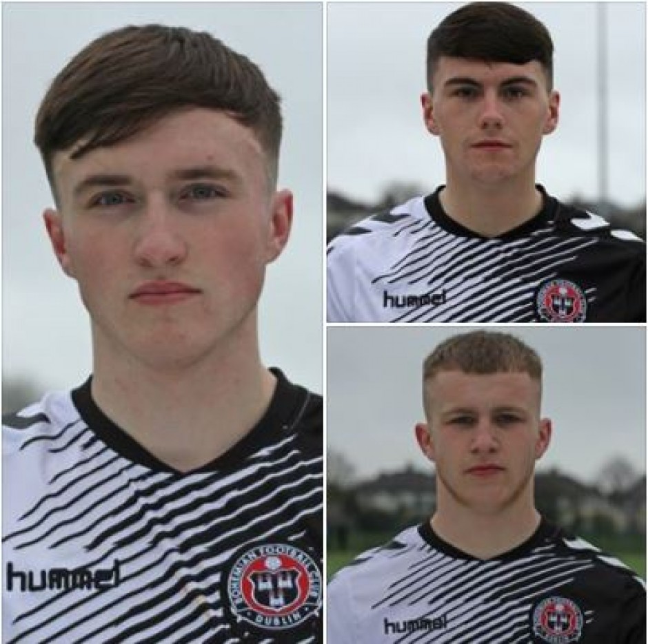 Daniel Grant, Ryan Graydon and Dylan Thornton