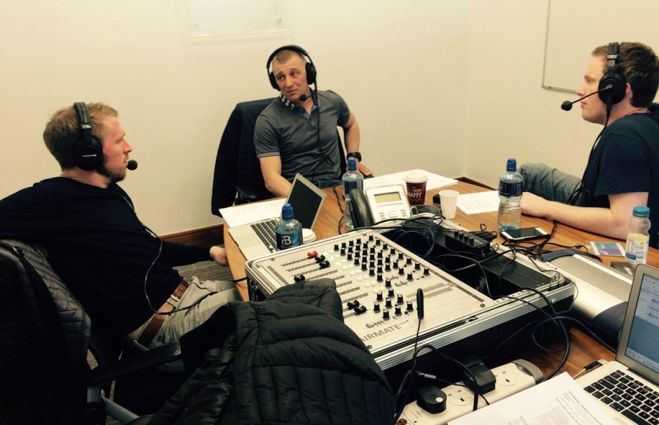 Johny Ward, Trevor Croly and Daniel McDonnell