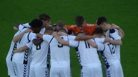 Bohs huddle in Denmark - Johnny Bohan