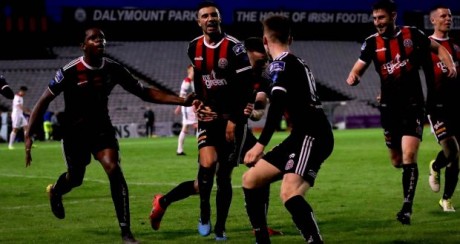 Danny Mandroiu celebrates Bohs winner - Inpho