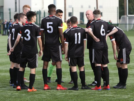 Jimmy Mowlds addresses Bohs-SKB U17s