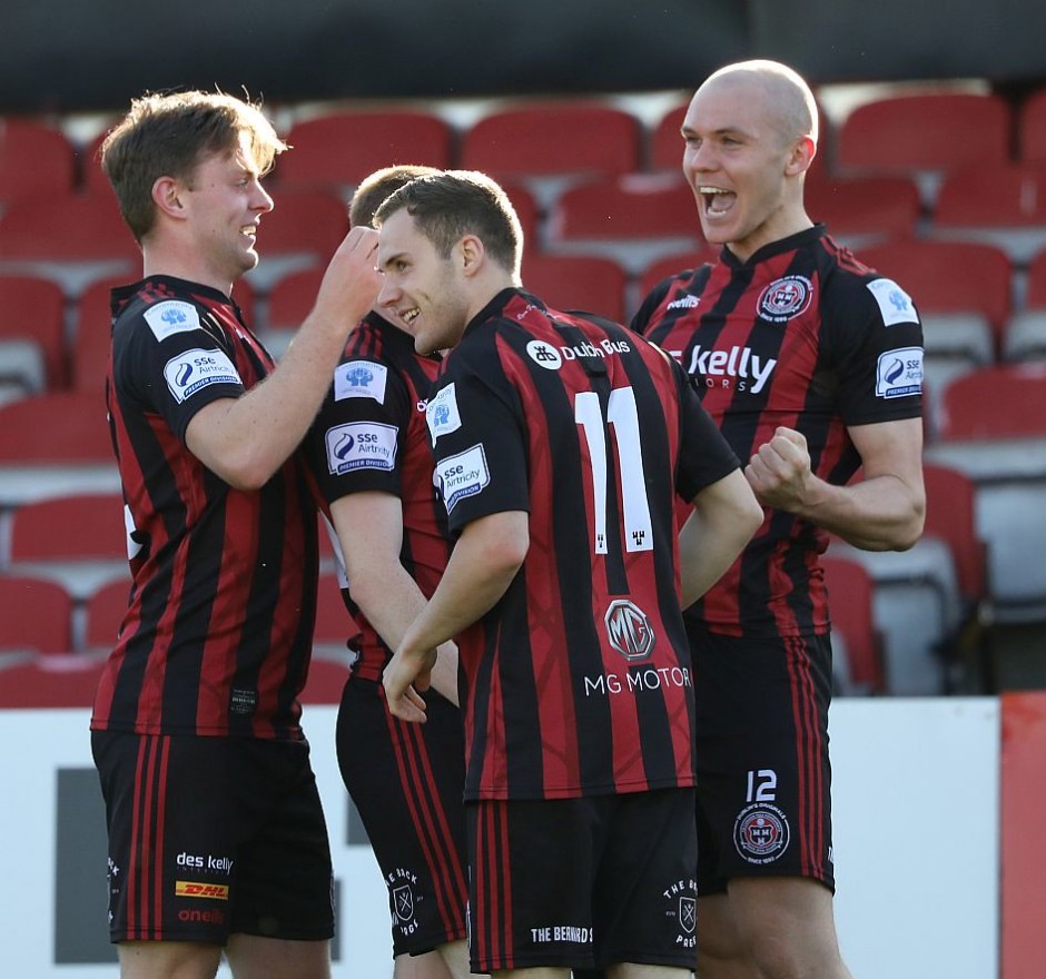 Georgie Kelly celebrates - Stephen Burke