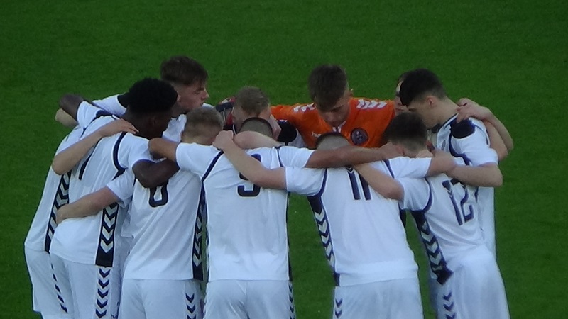 Bohs huddle in Denmark - Johnny Bohan