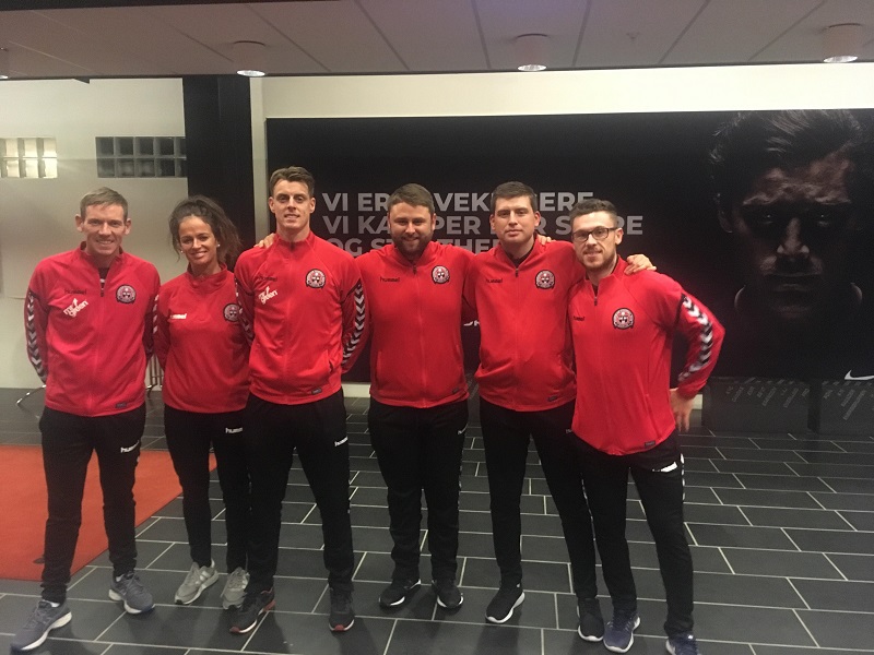 Bohs staff after the game