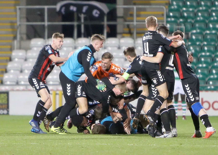 Bohs celebrate U19s final win in Tallaght - Stephen Burke