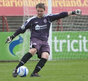 Craig Sexton in action at Dalymount Park - Stephen Burke