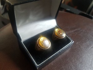 His and hers Bohs rings