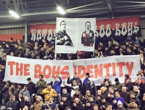 Keith Long and Derek Pender display